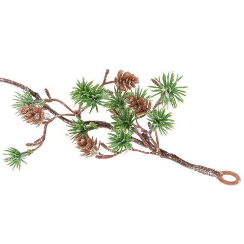 Künstliche Lärchengirlande mit Zapfen und Nadelzweigen 120cm | Floristik24.at