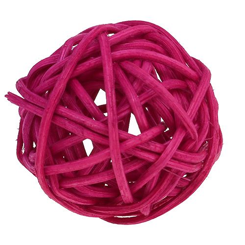 Artikel Lataball Sortiment 3cm Rosa/Pink/Flieder 72St