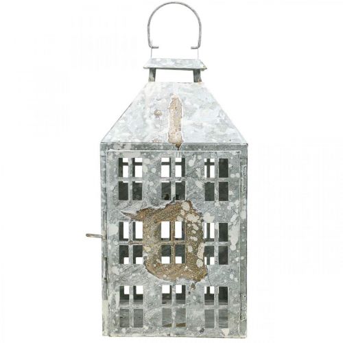 Artikel Vintage Deko Laterne Metall Lichthaus Shabby Chic H35cm