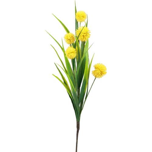 Artikel Kunstblumen Kugelblume Allium Zierlauch künstlich Gelb 45cm