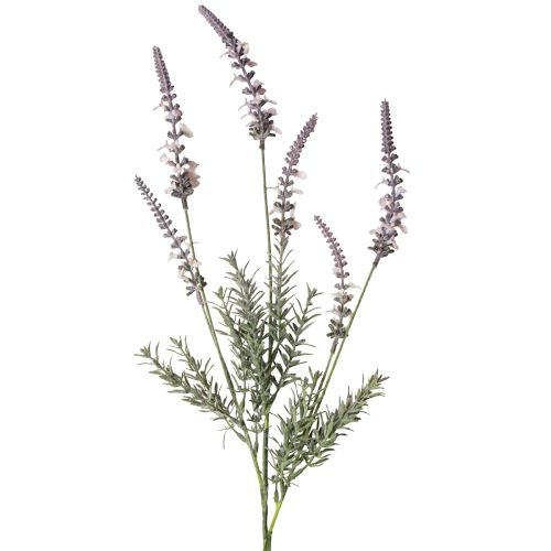 Floristik24 Lavendel Deko mit Blüten Kunstblume am langen Stiel 82cm 3St