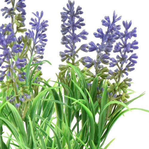Artikel Künstlicher Lavendel Deko Lavendelzweige Pick Lila 33cm 4St