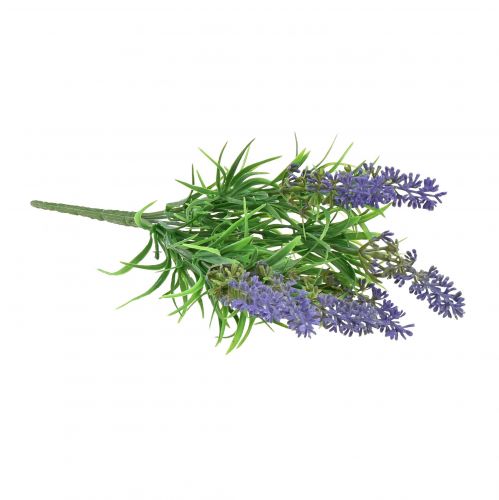 Artikel Künstlicher Lavendel Deko Lavendelzweige Pick Lila 33cm 4St