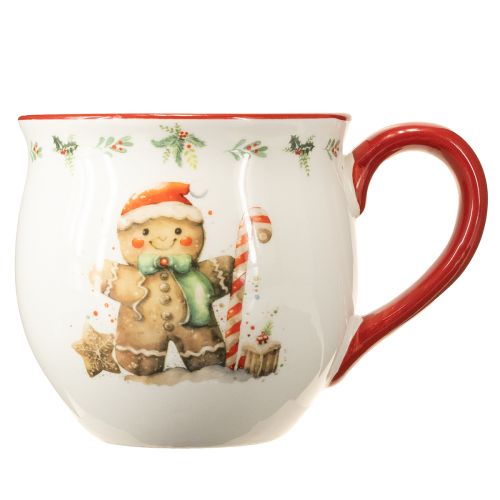 Artikel Lebkuchenmännchen Tasse Keramik Weihnachtstasse H9,5cm