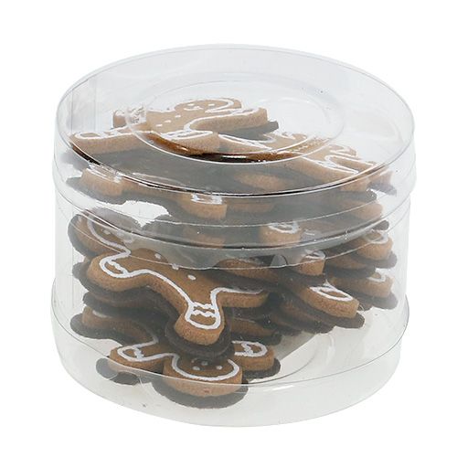 Artikel Lebkuchenmännchen aus Filz zum Kleben 4cm 12St