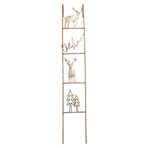 Artikel Hängedeko Weihnachten Hirsch Deko Gold Vintage 42,5×7×4cm