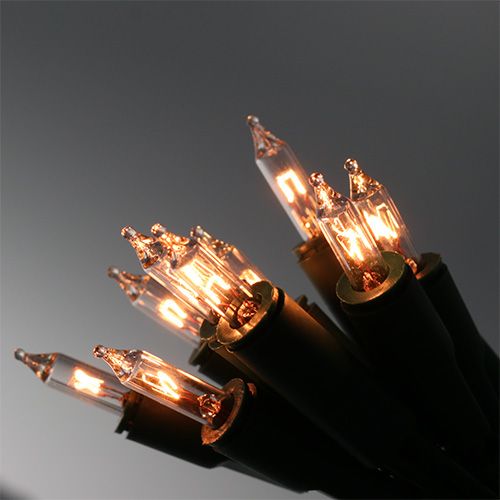 Floristik24 Lichterkette mini 10er 1,5m für innen Grün/klar