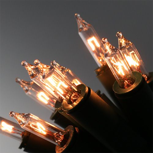 Floristik24 Lichterkette mini 10er 1,5m für innen Grün/klar