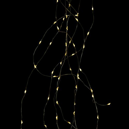 Floristik24 Lichterschweif Timer Batterie Twinkle 140cm 160 Micro LED