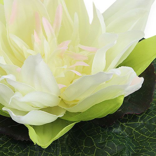 Artikel Lotusblüte schwimmend 18cm Weiß 3St