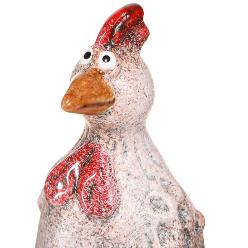 Artikel Lustiges Deko Huhn Keramik Dekofigur Ostern 10,5cm 4 St
