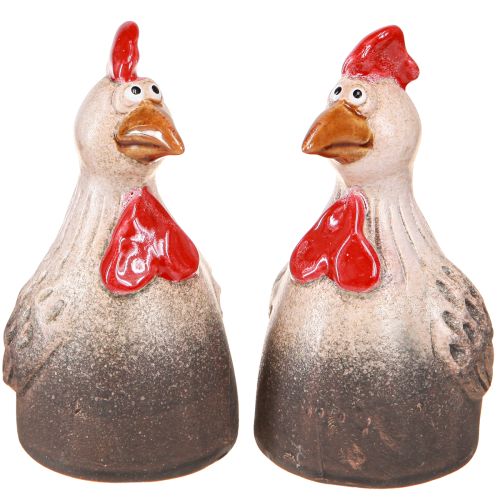 Artikel Lustiges Huhn Keramik Deko Keramikhuhn Ostern 13,5cm 2 St