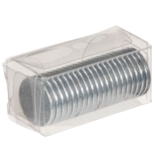 Runde Magnete aus Metall 1 cm Ø silber, 20 Stück für Kerzenhalter und Dekoration | Floristik24.at