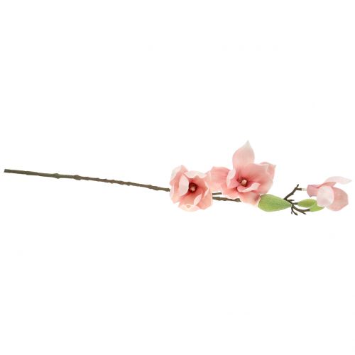 Floristik24 Magnolie künstlich Hellrosa 90cm
