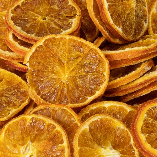Artikel Mandarinenscheiben getrocknet Naturdeko Weihnachten 500g