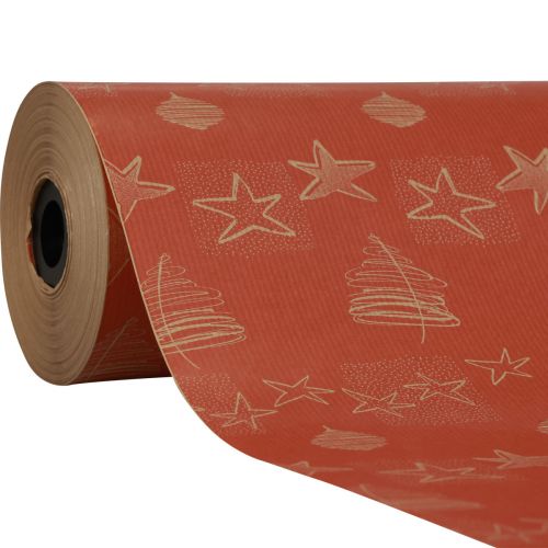 Artikel Manschettenpapier Seidenpapier Rot Sterne Papier 25cm 100m