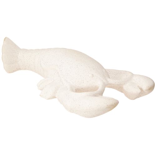 Artikel Maritime Deko Keramik Figur Hummer Weiß 26,5×13×5cm
