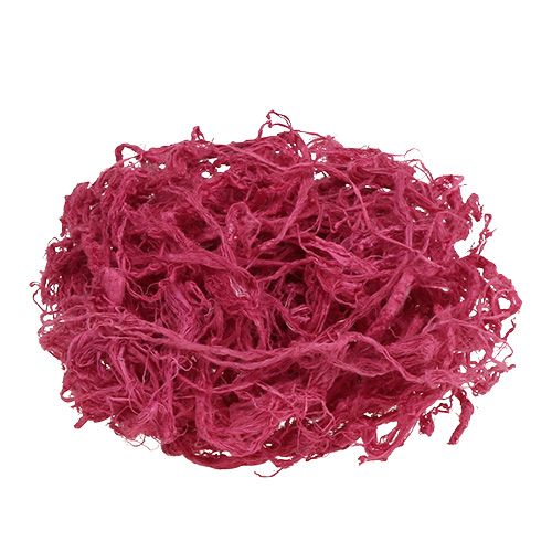 Floristik24 Maulbeerbaumwatte Pink 150g