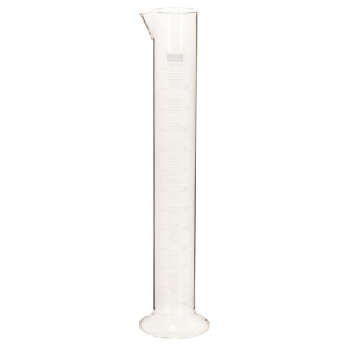 Messzylinder Glas 250 ml mit Sockel 30 cm für Dekoration und Anzucht | Floristik24.at