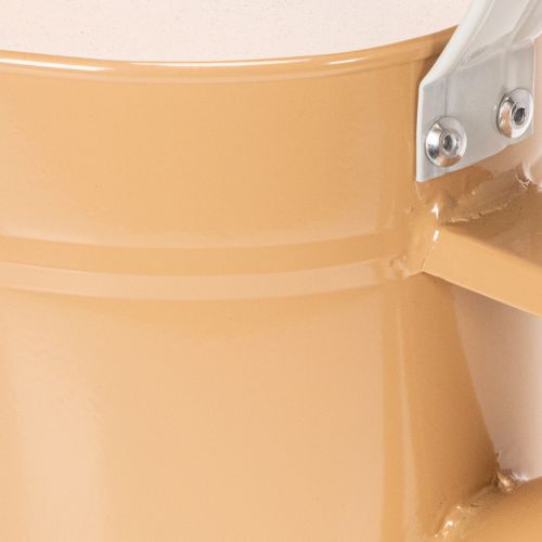 Metall Gießkanne, 52,5 cm, Hellbraun, Retro-Stil, Tisch- und Sommerdekoration | Floristik24.at
