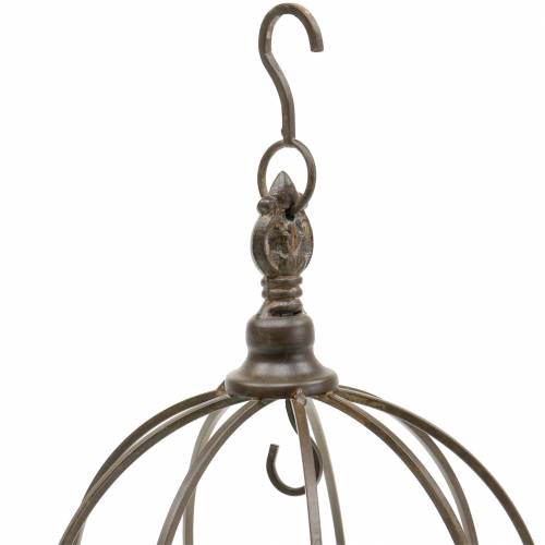 Artikel Küchenhänger Metallkrone Antik  Ø22cm H28cm
