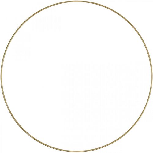 Artikel Metallring Dekoring Scandi Ring Deko Loop Gold Ø30,5cm 6 St
