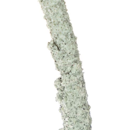 Dekoring aus Metall auf Holzsockel Ø 36 cm, H 52 cm, grau | Floristik24.at