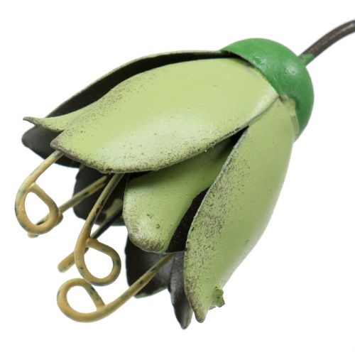 Floristik24 Blumenstecker Metalltulpe 34cm 3St