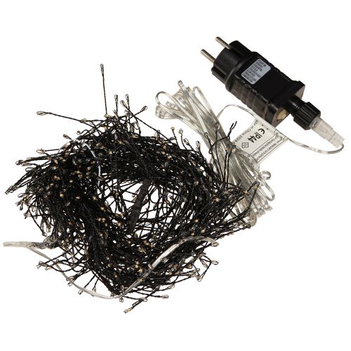 Floristik24 Micro LED Cluster Lichterkette Innen Außen 480 LED 300cm