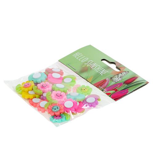 Floristik24 Mini Blumen zum Kleben 2cm 24 St