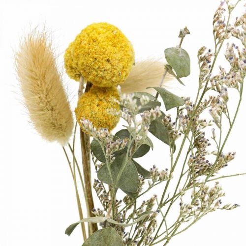 Floristik24 Mini Trockenblumenstrauß Boho, Trockenblumen Floristik L22cm