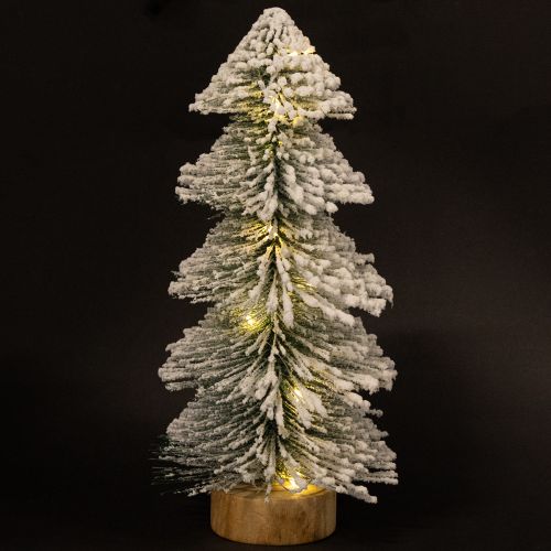 Artikel Mini Weihnachtsbaum beleuchtet LED Tanne mit Schnee
