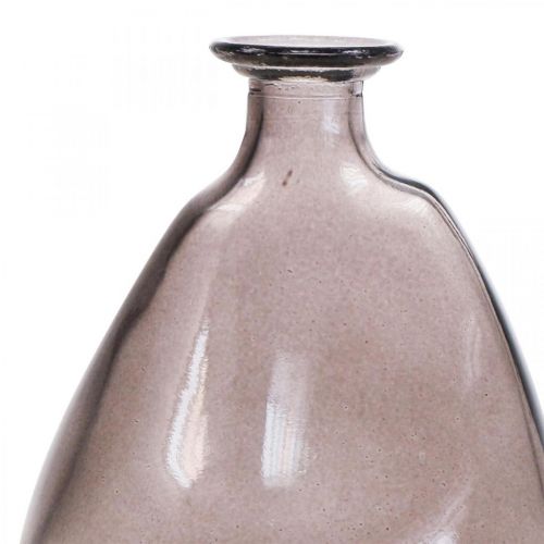 Artikel Minivasen Glas Deko Vasen Gelb, Lila, Braun H12cm 3St