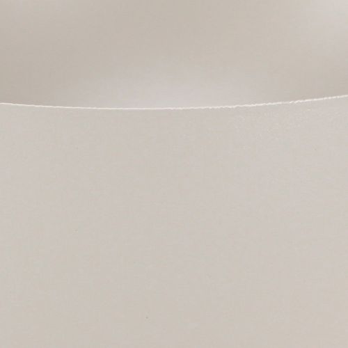 Artikel Moderne Pflanzschale Metall Deko Pokal Grau Ø20cm H16,5cm