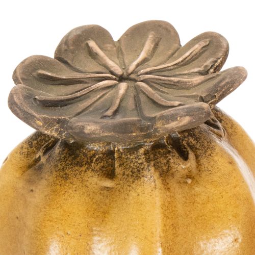 Artikel Garten Stecker Mohnkapsel für stilvolle Gartengestaltung Blumenbeet oder Balkon 60cm 2St