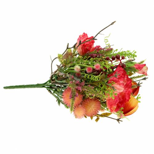 Floristik24 Blumenstrauß Herbst Mohn 25cm
