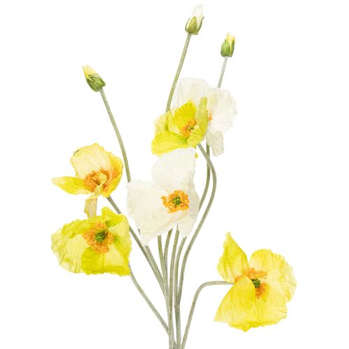 Künstliche Mohnblumen Deko für Wohnräume und Büro 95cm