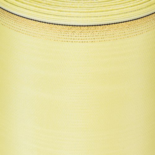Kranzband aus Acetat und Polyester, Moiré-Optik, hellgrün mit Goldrand, 175mm x 25m, floristische Dekoration | Floristik24.at