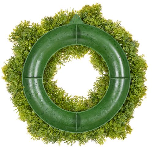 Mooskranz künstlich grün 28 cm für Tür und Tischdekoration | Floristik24.at