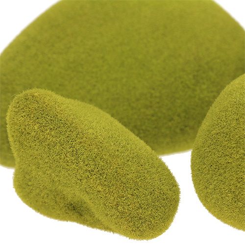 Floristik24 Moossteine Mix Grün 5,5-13cm 12St