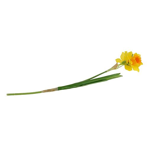 Floristik24 Narzisse Gelb L 40cm