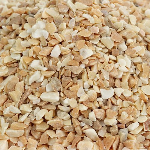 Floristik24 Natursteine 5mm - 8mm Natur/creme 2kg