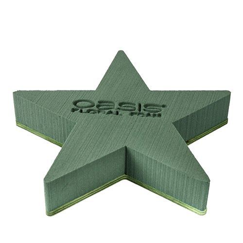 Artikel Nass Steckschaum Stern für Gestecke 25 x 25 x 4,5cm