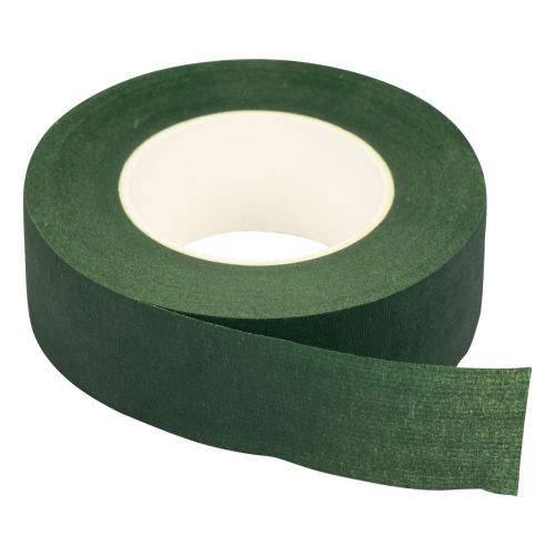 Floristik24 Floral Tape Blumenband Wickelband Grün 25mm 6×30m