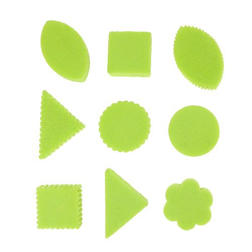 Floristik24 Oasis Rainbow Canapes 5-7cm Hellgrün 45St