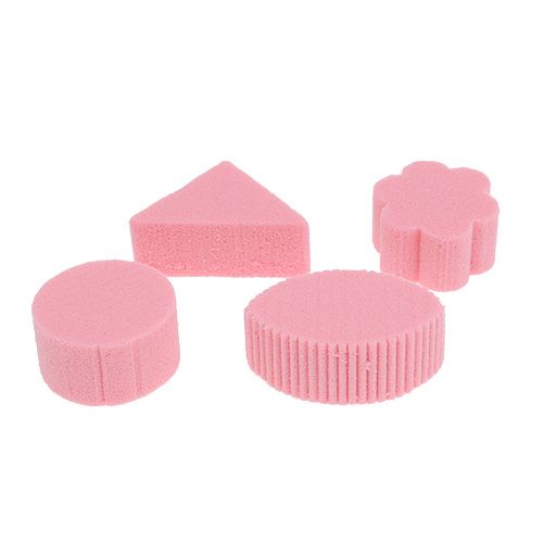 Floristik24 Oasis Rainbow Canapes Rosa 5cm 45St