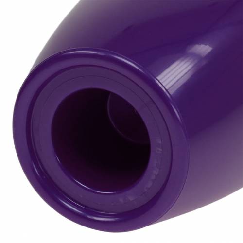 Orchideentopf Kunststoff glänzend Ø12,5cm Violett | Floristik24.at