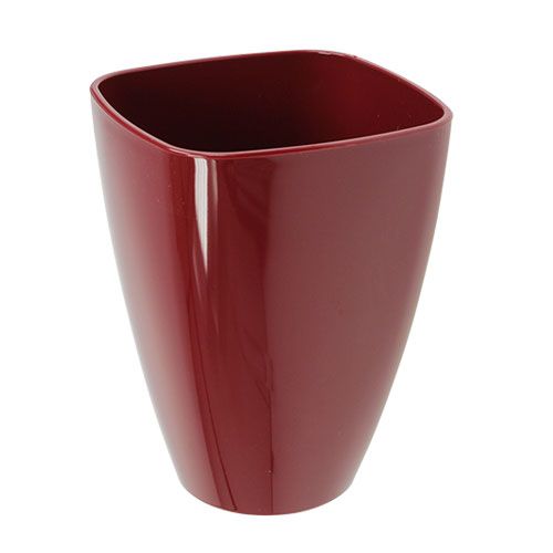 Artikel Orchideentopf glänzend Ø12,5cm Bordeaux 1 St