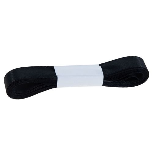 Artikel Dekoband Geschenkband Schwarz Band Webkante 15mm 3m