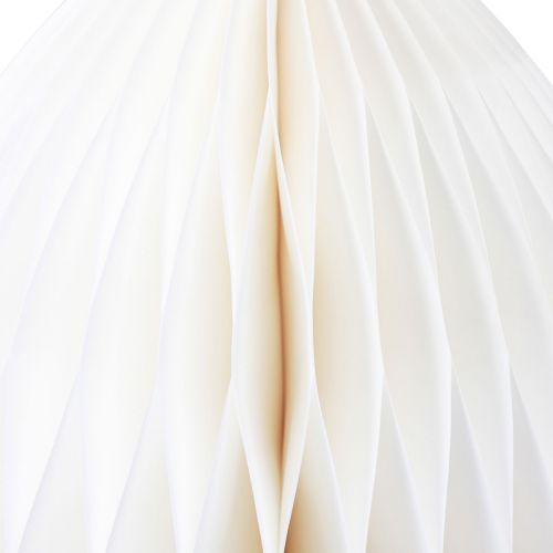 Floristik24 Osterdeko Papier Wabenei zum Stellen Waben Creme H30cm